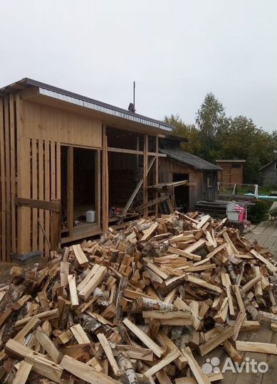 Дрова колотые