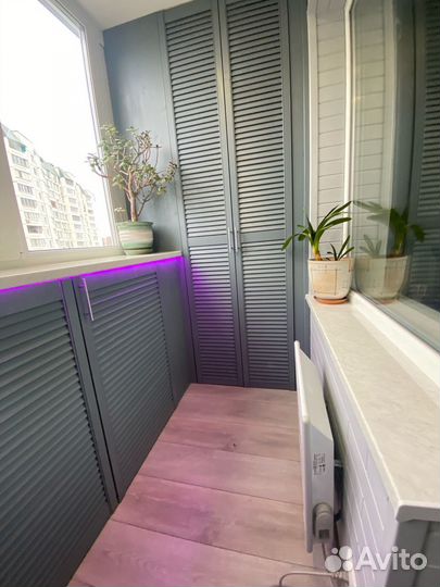 Отделка балконов и лоджий под ключ