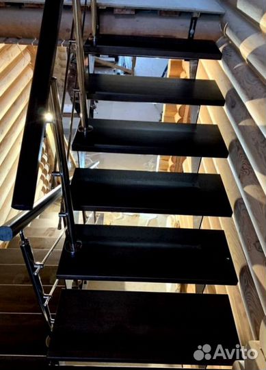 Облицовка бетонных лестниц