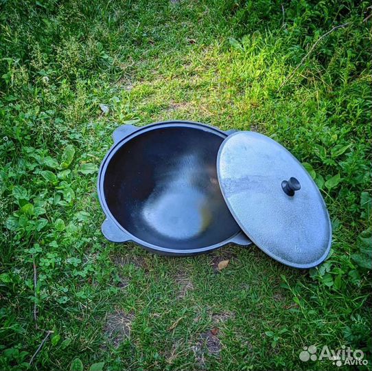 Казан чугунный 16 л