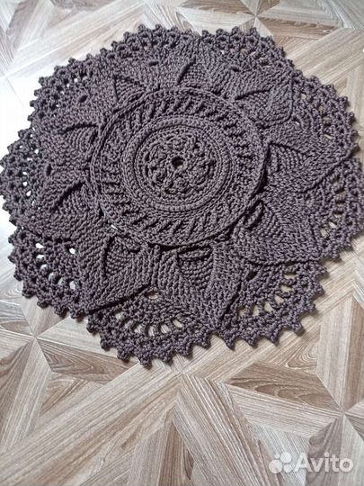 Ковер новый из полиэфирного шнура