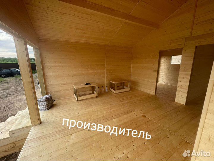 Каркасный дом 6х8
