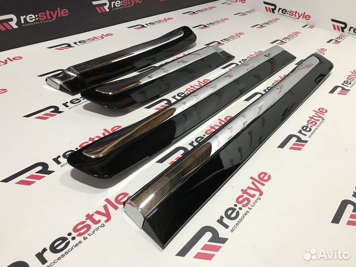 Молдинги дверей Lexus LX570 2012-2015