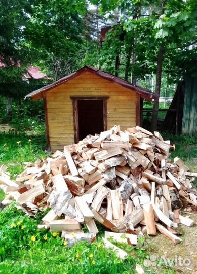 Дрова Осина подготовленные с доставкой любого объе