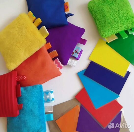 Сенсорные мешочки мантессори