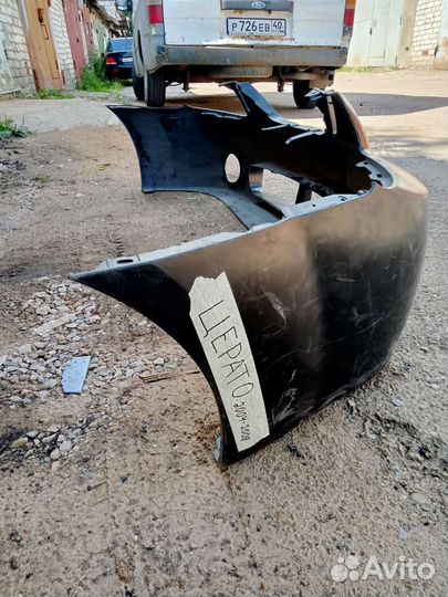 Бампер передний kia cerato 1 2003-2007