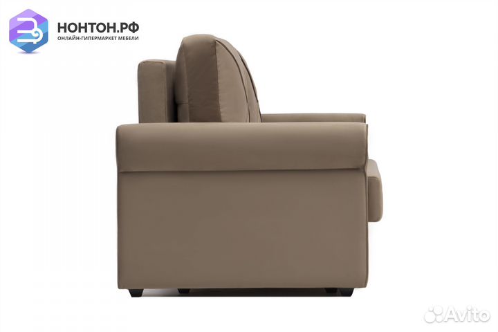 Диван еврокнижка Лира коричневый