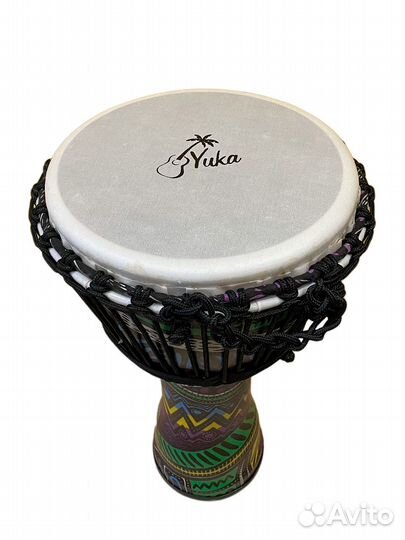 Джембе с веревочной настройкой Yuka djpc010-20