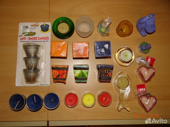 Подсвечники и свечи