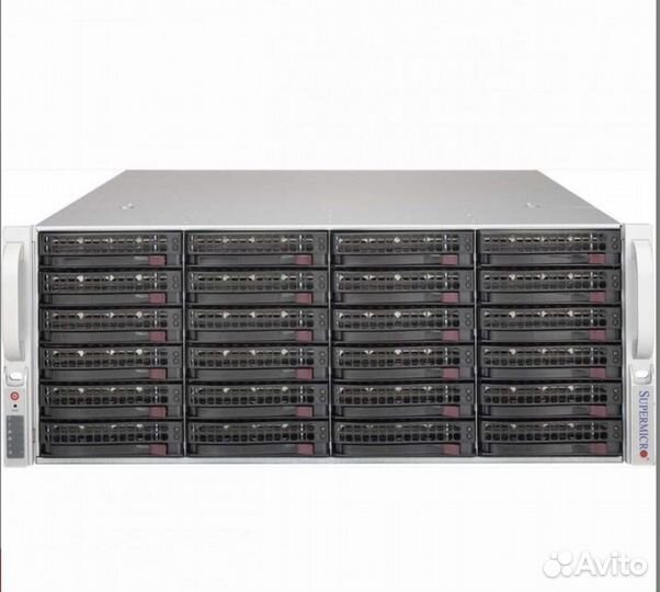 Сервер на 24 HDD SuperMicro 4U 2xE5-2690