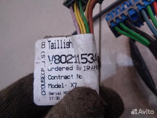 Проводка салона Iran Khodro Samand 2003