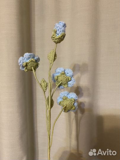 Вязаные цветы