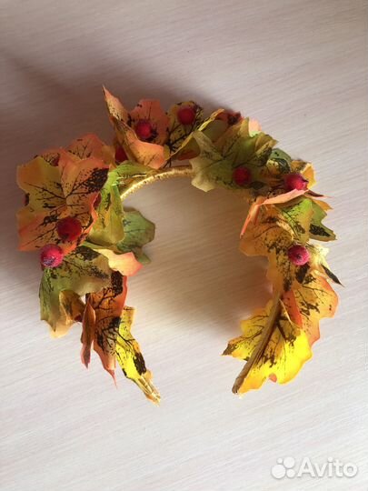 Ободок на праздник осени