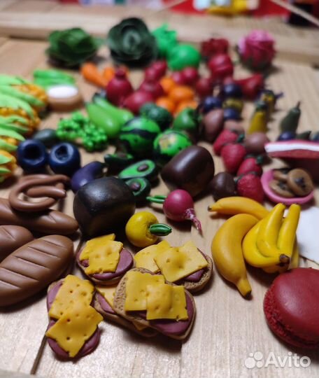 Мини еда для кукол/лего/барби