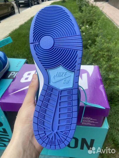 Nike sb dunk low blue raspberry оригинал