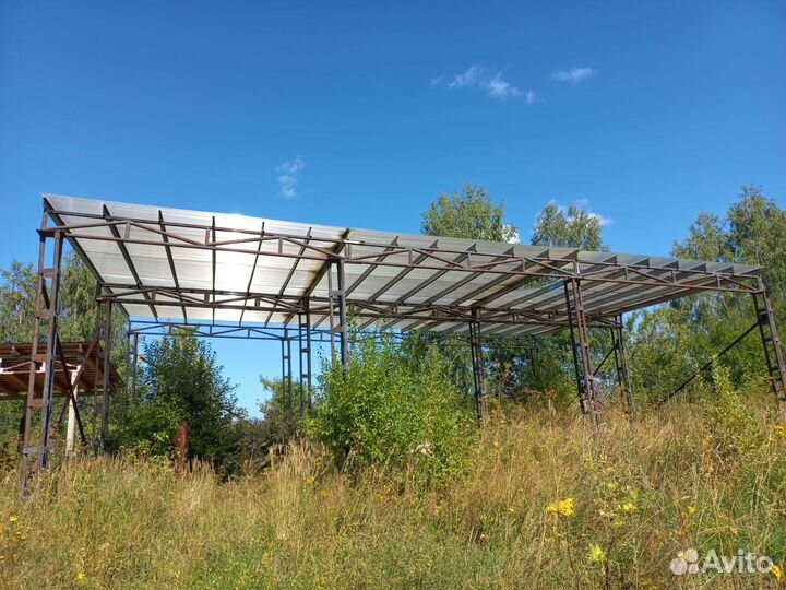 Продам каркас ангара бу