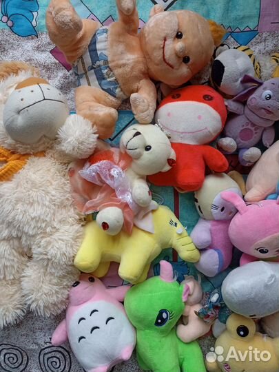 Мягкие игрушки пакетом