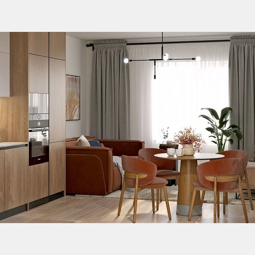 2-к. квартира, 68,9 м², 2/13 эт.