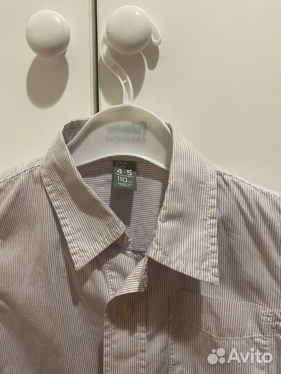 Рубашка zara для мальчика 110