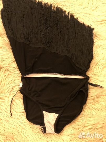 Юбка для танцев латина. С бахромой в 3яруса