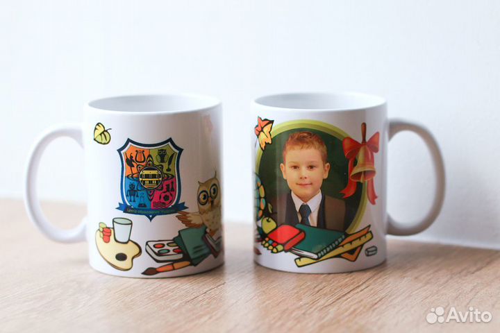 Кружки с принтом. Собственное производство