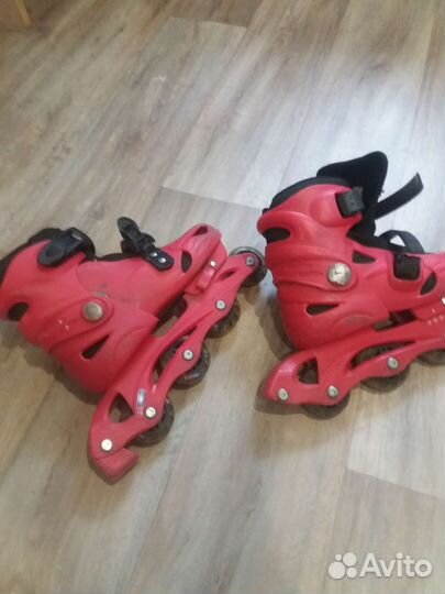 Роликовые коньки детские раздвижные