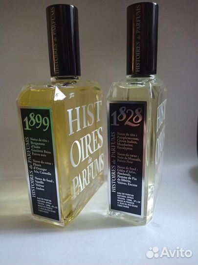 Histoires DE parfums 1828, 1899, 1740, Blue Bottle