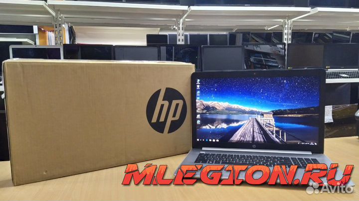 MLegion HP PRO I7 10510 SSD HDD R7 M440 4GB 17.3