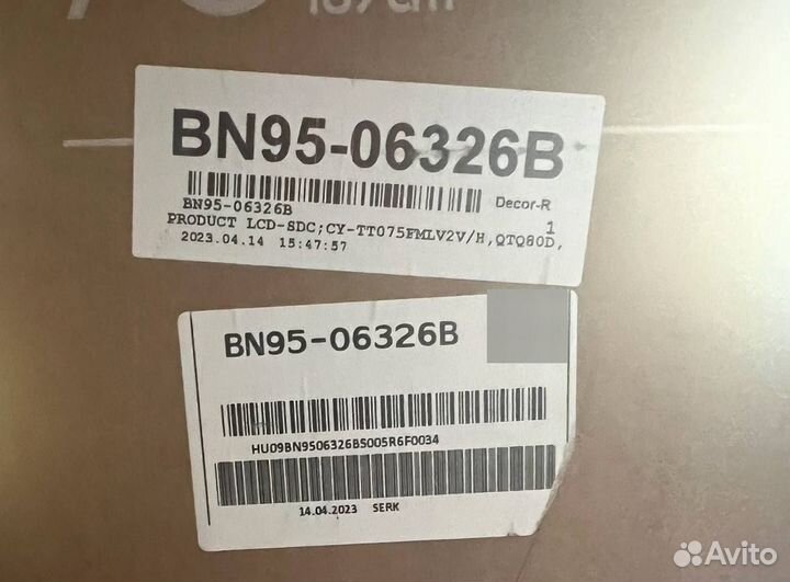 Матрица для тв Samsung QE75Q80TAU BN95-06326B