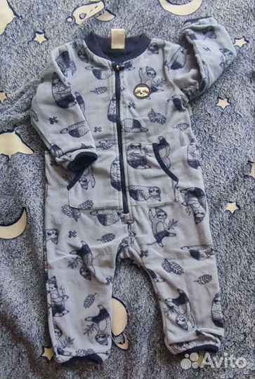 Флисовый комбинезон 86