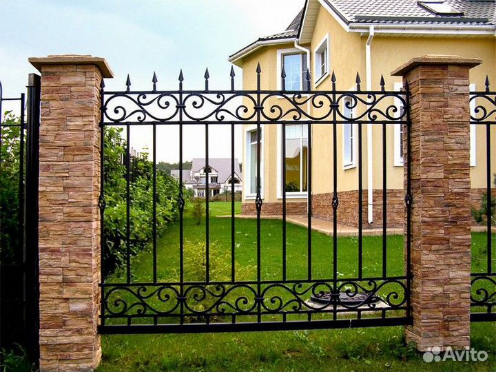 Кованный забор