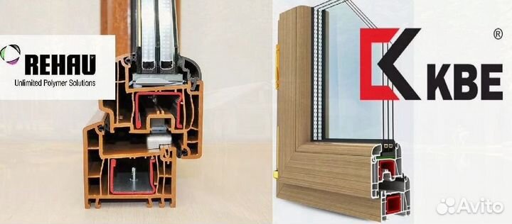 Окна Rehau, KBE, EcoLight, Green Tech