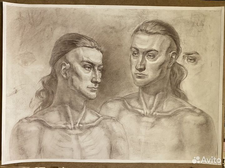 Руки,ноги, портреты. Академический рисунок