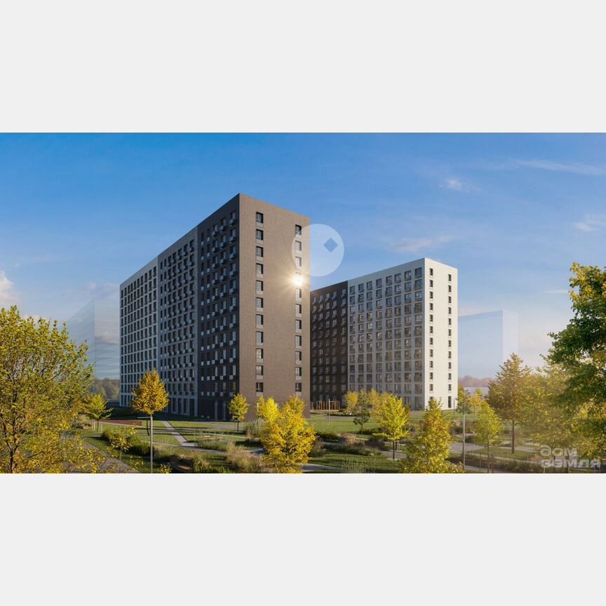 2-к. квартира, 57,7 м², 10/12 эт.