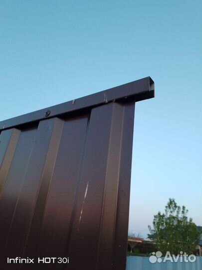 Заборы ворота навесы