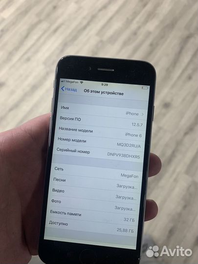 iPhone 6, 32 ГБ