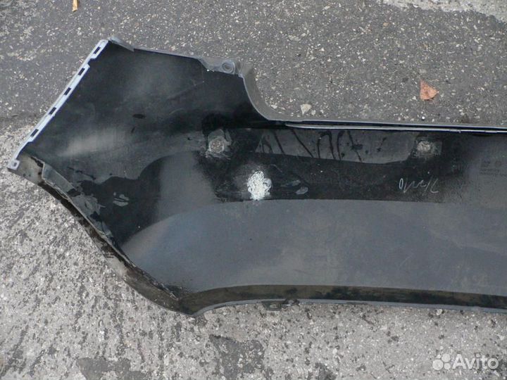 Бампер задний skoda Fabia 2007-2015