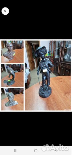 Статуэтки из металла СССР