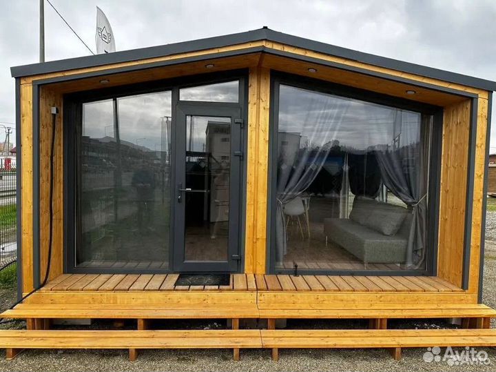 Баня Барнхаус 7х4,8 BY-6067