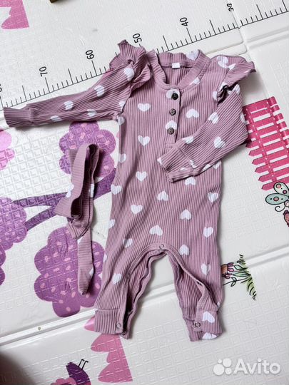 Одежда для девочки 74 80 пакетом