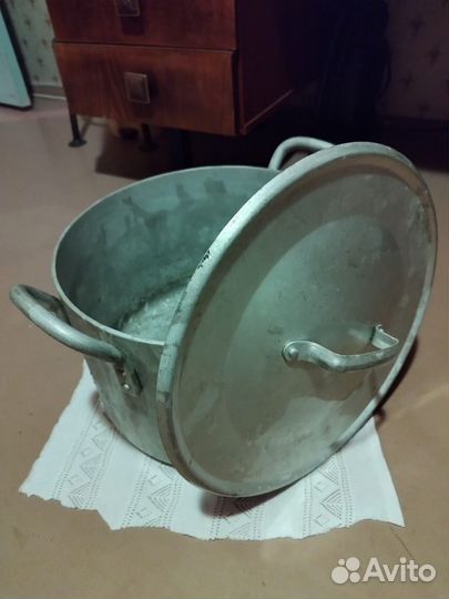 Кастрюли алюминиевые СССР 35 литров