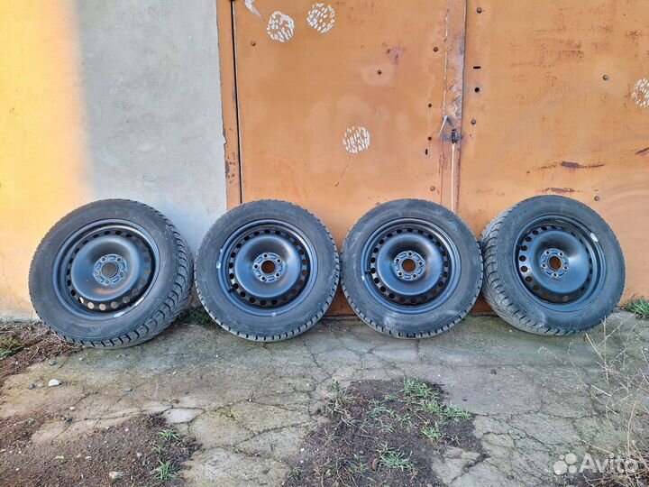 Колеса зимние Gislaved r16 205 55 ford 5х108