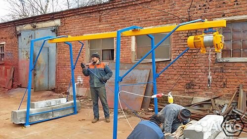 Кран в окно кво-300-мао/60/220 без контргрузов