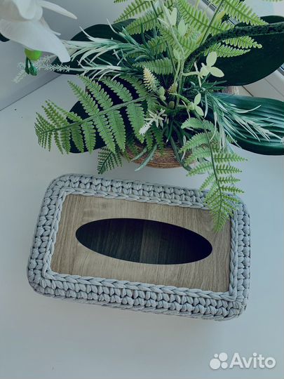 Салфетница из трикотажной пряжи