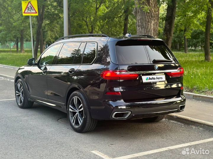 BMW X7 3.0 AT, 2019, 74 400 км