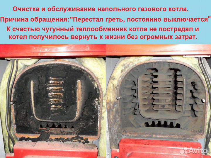 Ремонт газовых котлов