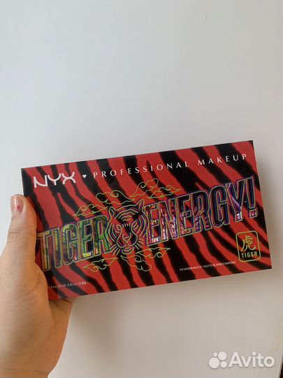 NYX Tiger Energy палетка теней