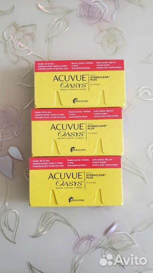 Линзы контактные acuvue oasys двухнедельные -0.50