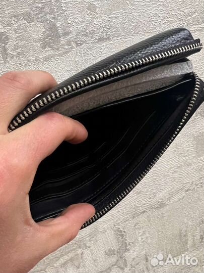 Мужской клатч из натуральной кожи