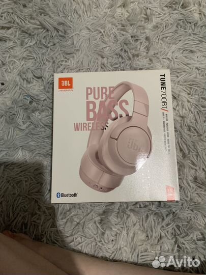 Беспроводные наушники jbl розовые